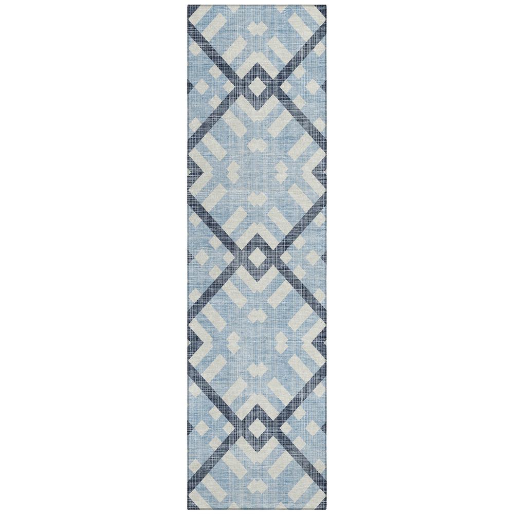Chantille ACN616 Blue 2'3" x 7'6" Rug. Picture 1
