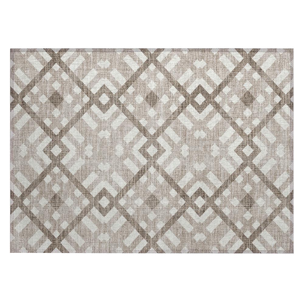 Chantille ACN616 Brown 1'8" x 2'6" Rug. Picture 1