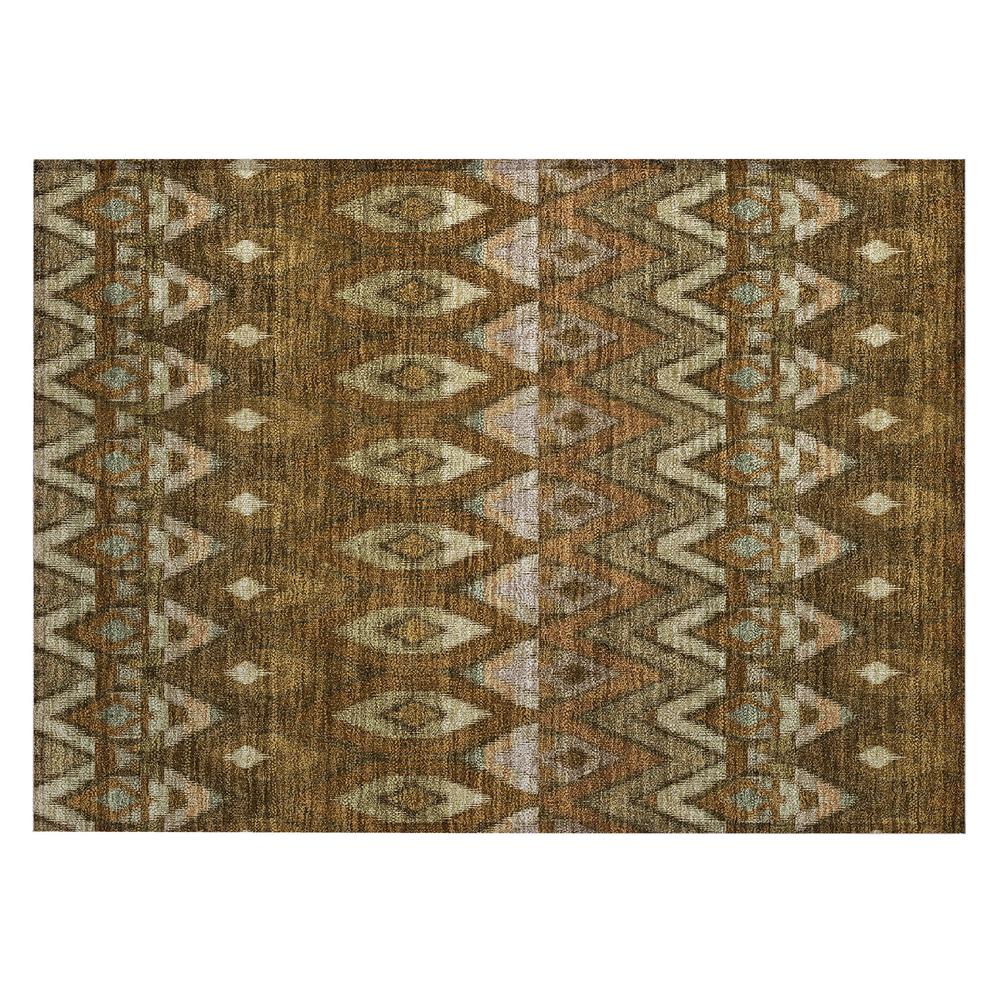 Chantille ACN617 Brown 1'8" x 2'6" Rug. Picture 1