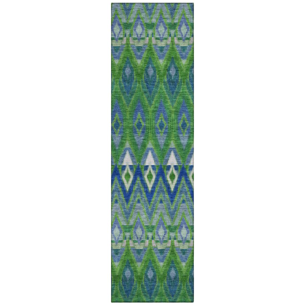 Chantille ACN617 Green 2'3" x 7'6" Rug. Picture 1