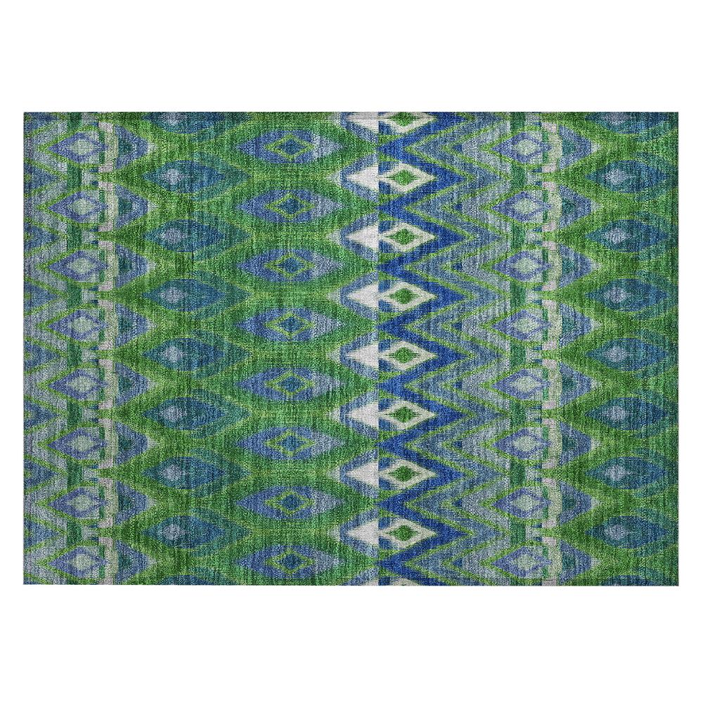 Chantille ACN617 Green 1'8" x 2'6" Rug. Picture 1