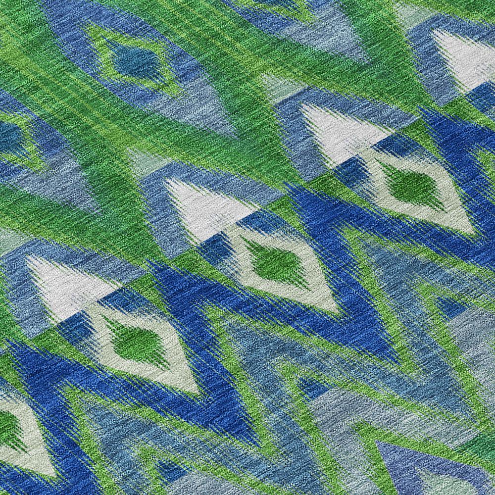 Chantille ACN617 Green 1'8" x 2'6" Rug. Picture 5