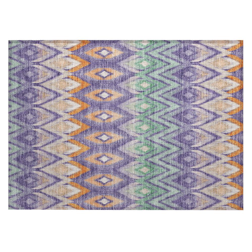 Chantille ACN617 Purple 1'8" x 2'6" Rug. Picture 1