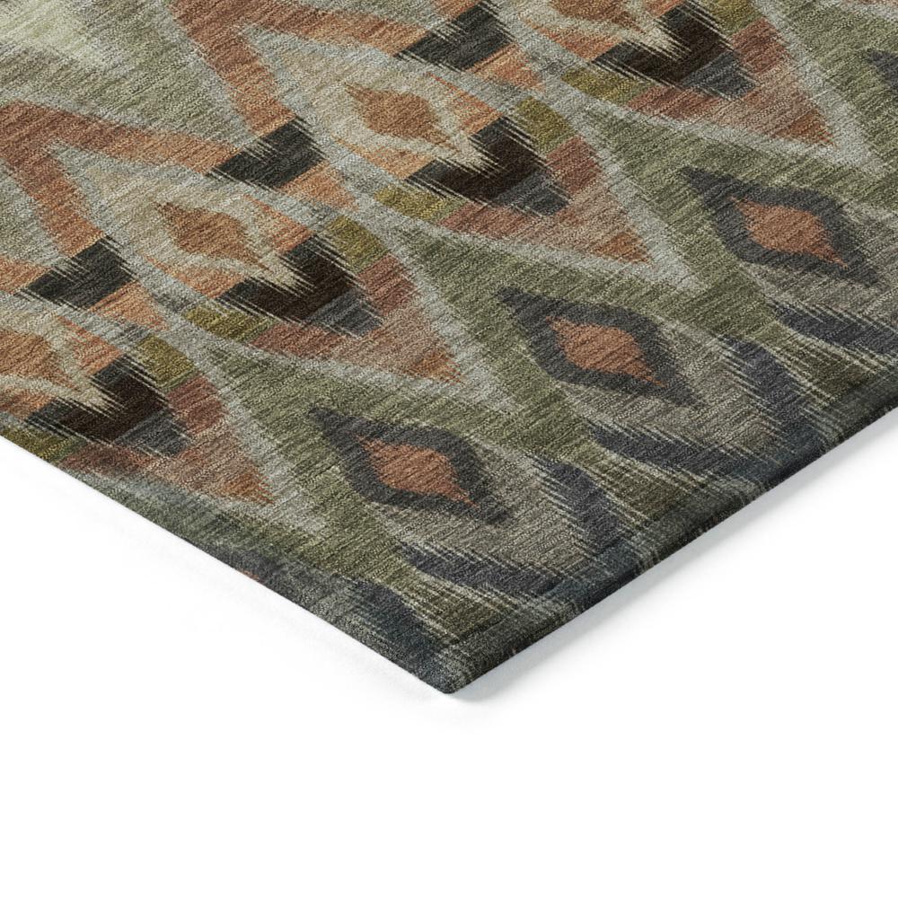 Chantille ACN617 Brown 1'8" x 2'6" Rug. Picture 3