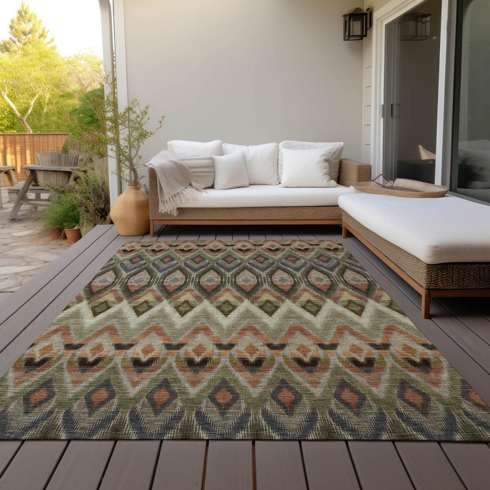 Chantille ACN617 Brown 2'6" x 3'10" Rug. Picture 8