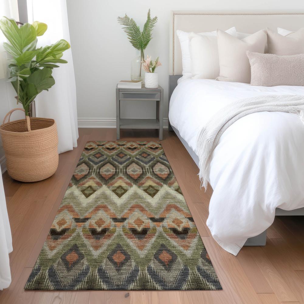Chantille ACN617 Brown 2'3" x 7'6" Rug. Picture 6