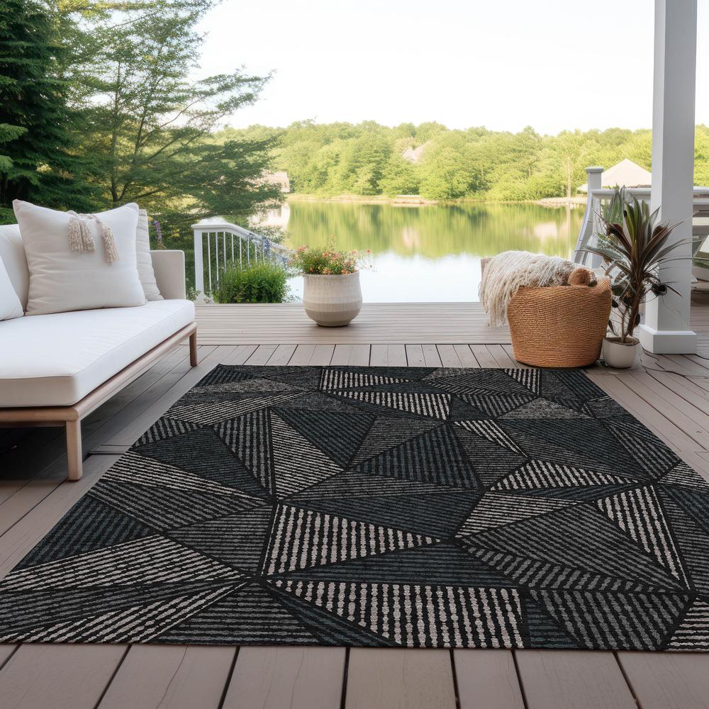 Chantille ACN618 Black 2'6" x 3'10" Rug. Picture 9