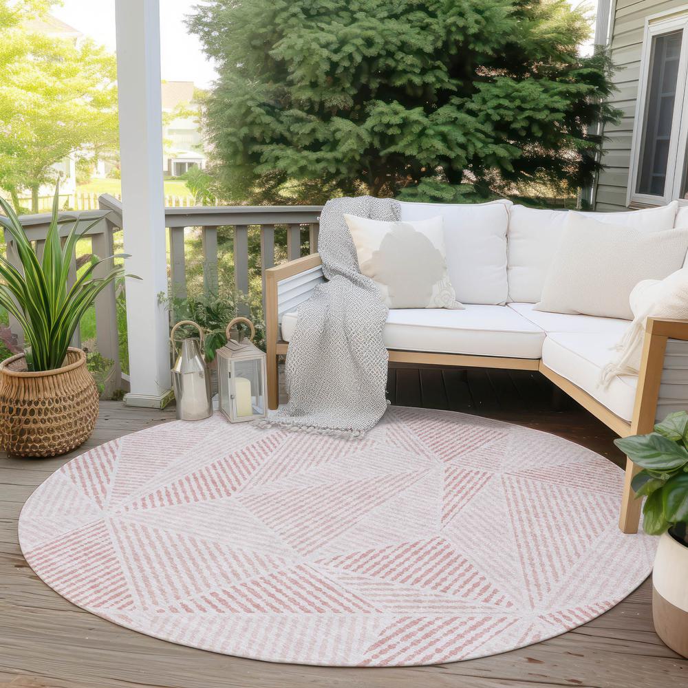 Chantille ACN618 Pink 8' x 8' Rug. Picture 7