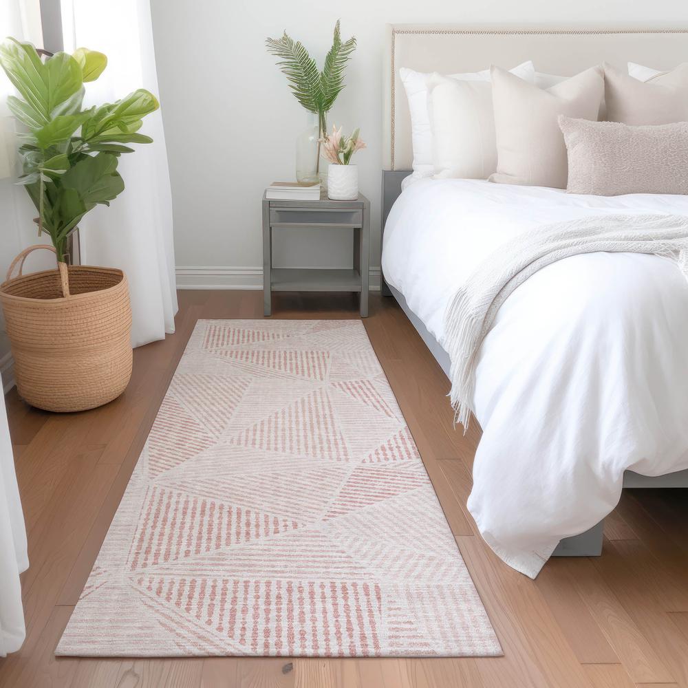 Chantille ACN618 Pink 2'3" x 7'6" Rug. Picture 6