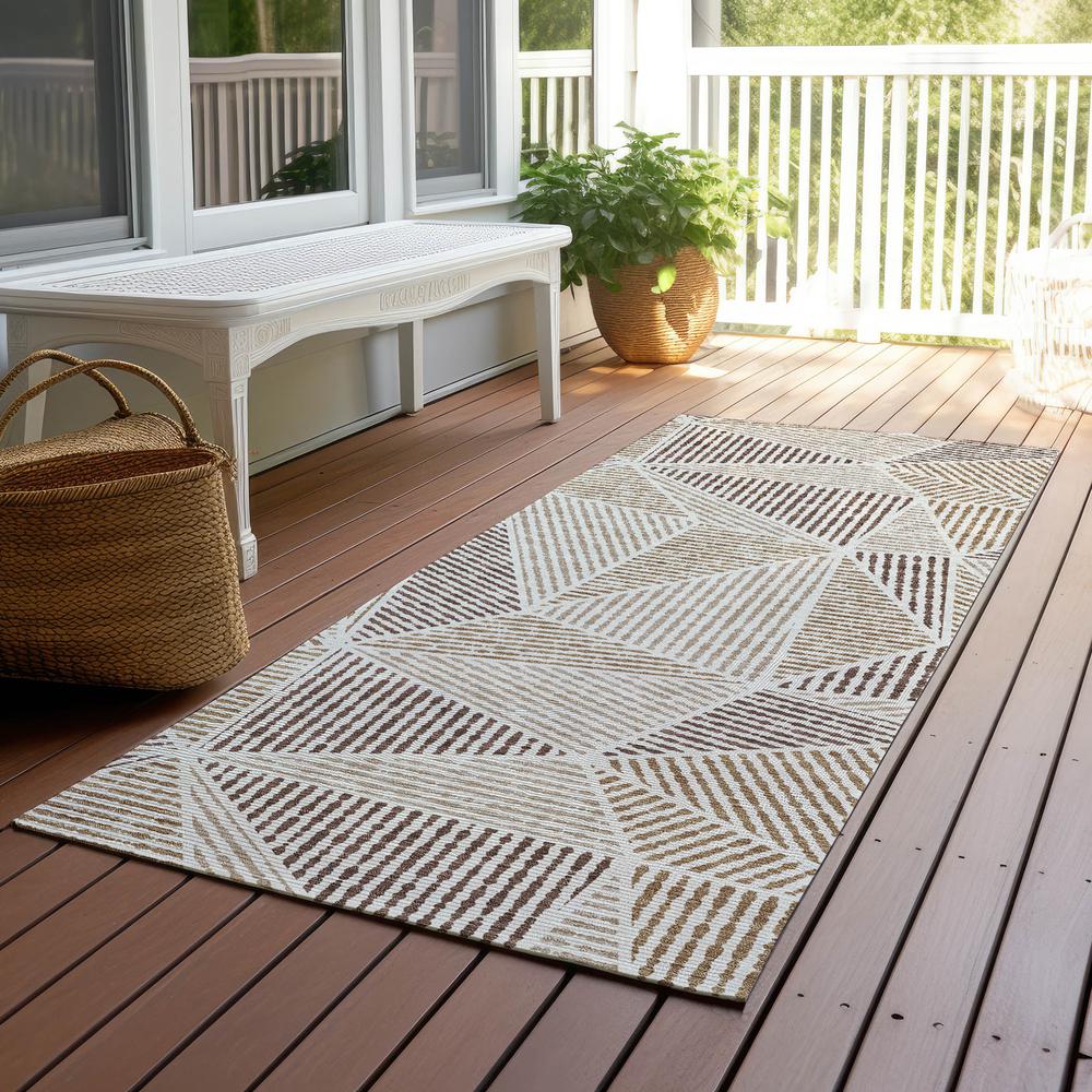 Chantille ACN618 Brown 2'3" x 7'6" Rug. Picture 7