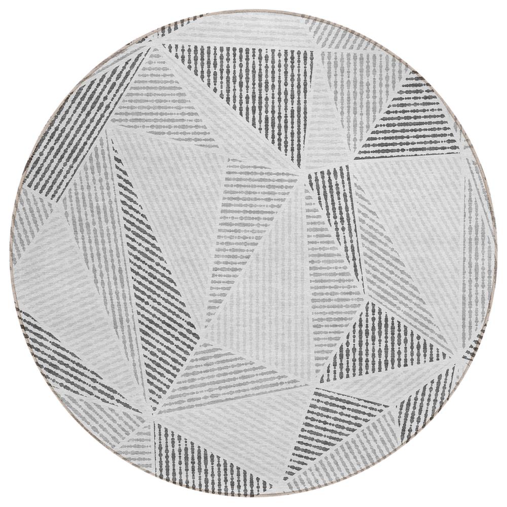 Chantille ACN618 Gray 8' x 8' Rug. Picture 1
