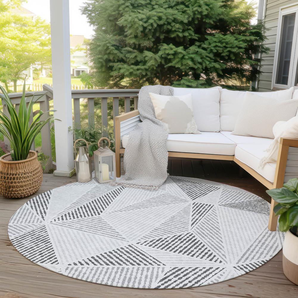 Chantille ACN618 Gray 8' x 8' Rug. Picture 7