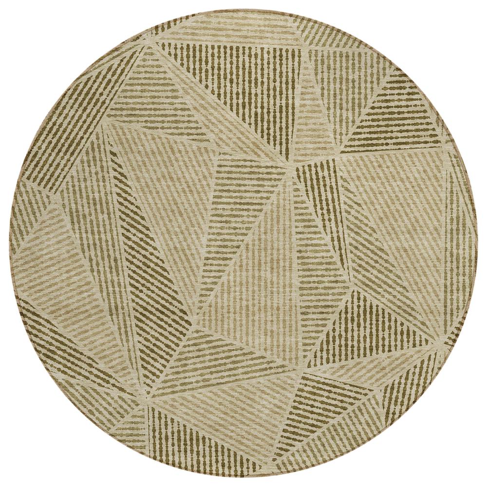 Chantille ACN618 Brown 8' x 8' Rug. Picture 1