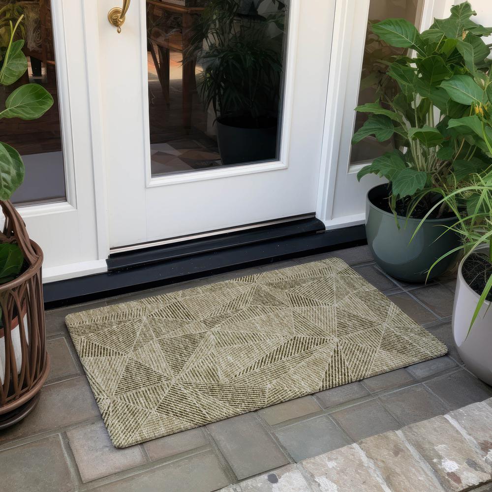 Chantille ACN618 Brown 1'8" x 2'6" Rug. Picture 7