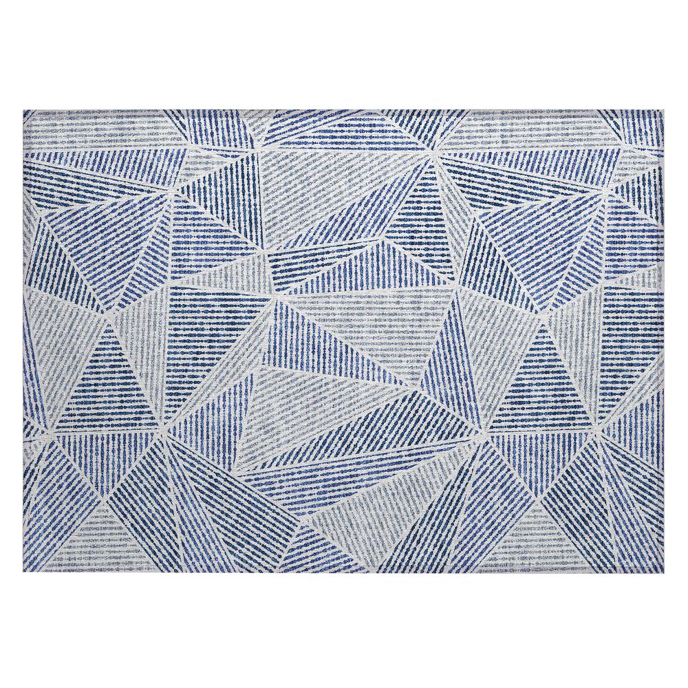 Chantille ACN618 Blue 1'8" x 2'6" Rug. Picture 1