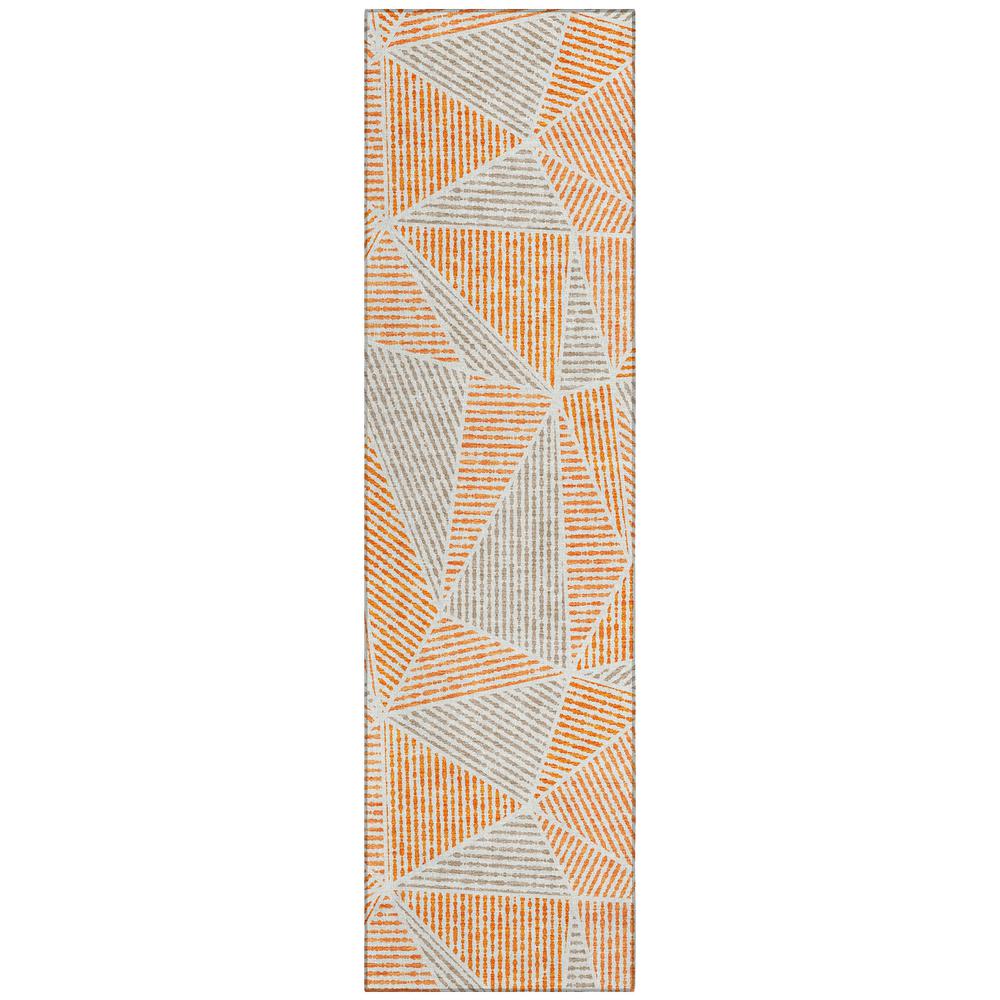Chantille ACN618 Orange 2'3" x 7'6" Rug. Picture 1