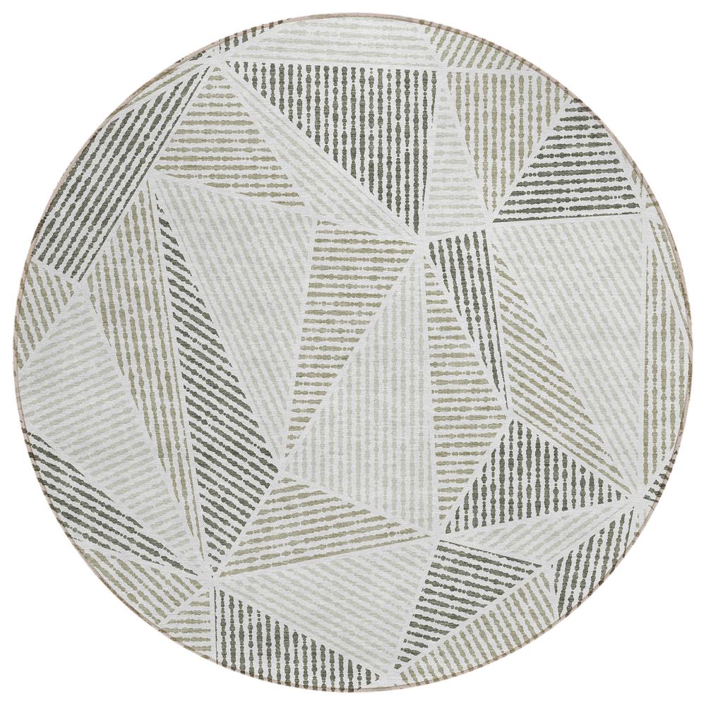 Chantille ACN618 Brown 8' x 8' Rug. Picture 1