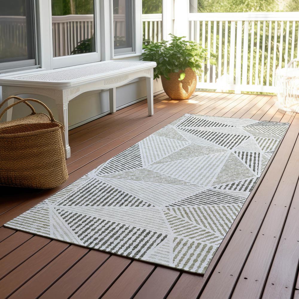 Chantille ACN618 Brown 2'3" x 7'6" Rug. Picture 7