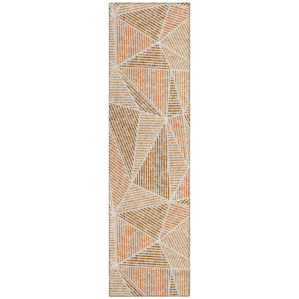 Chantille ACN618 Orange 2'3" x 7'6" Rug. Picture 1