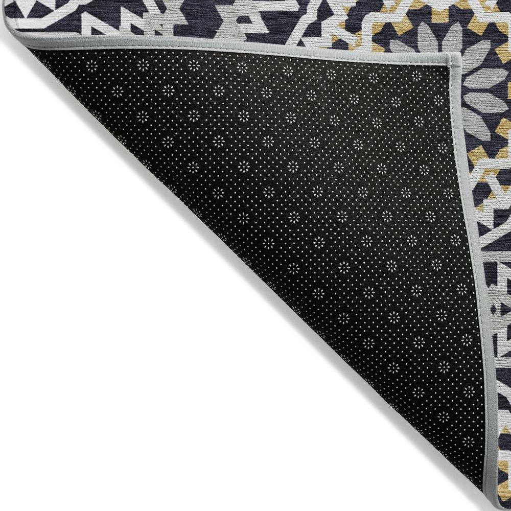 Chantille ACN619 Black 1'8" x 2'6" Rug. Picture 2