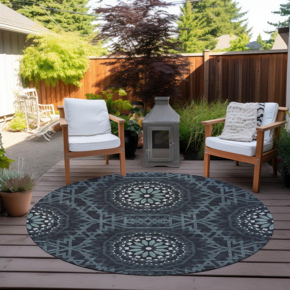 Chantille ACN619 Gray 8' x 8' Rug. Picture 7