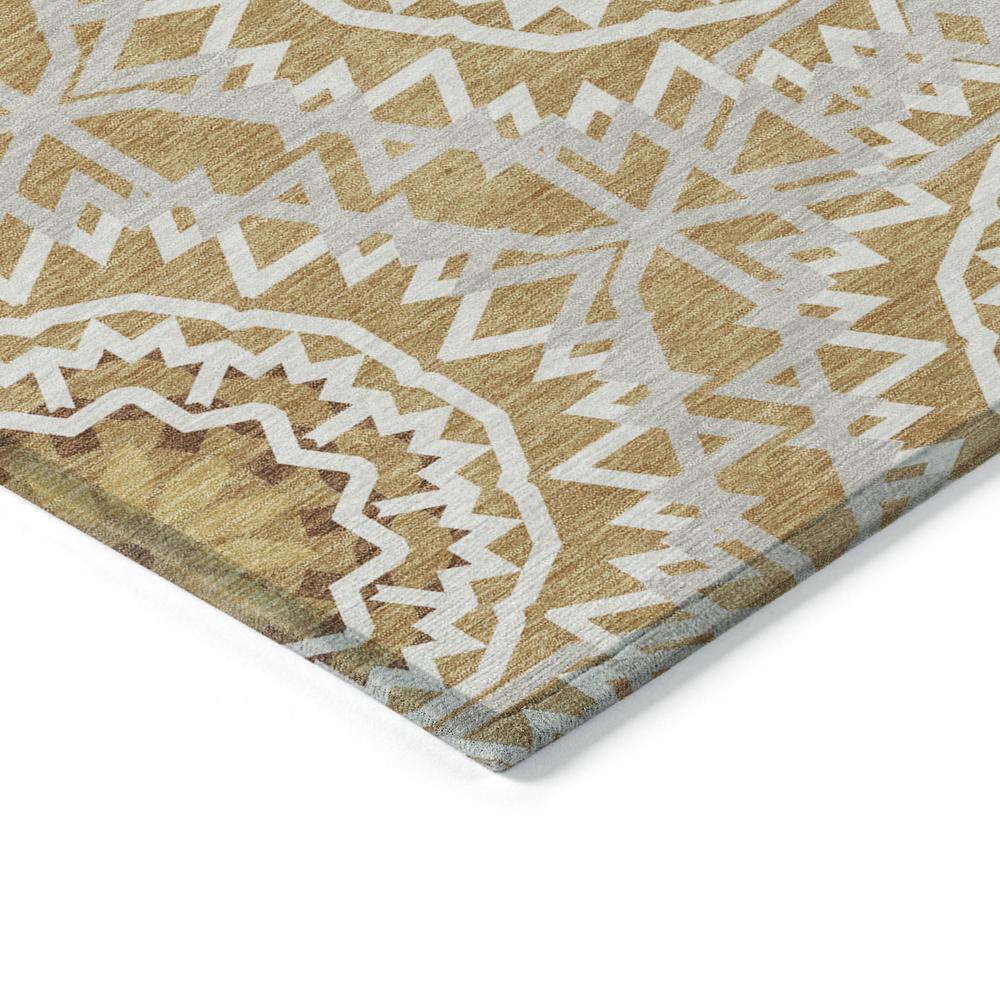Chantille ACN619 Gold 1'8" x 2'6" Rug. Picture 3