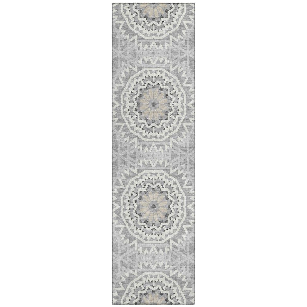 Chantille ACN619 Gray 2'3" x 7'6" Rug. Picture 1