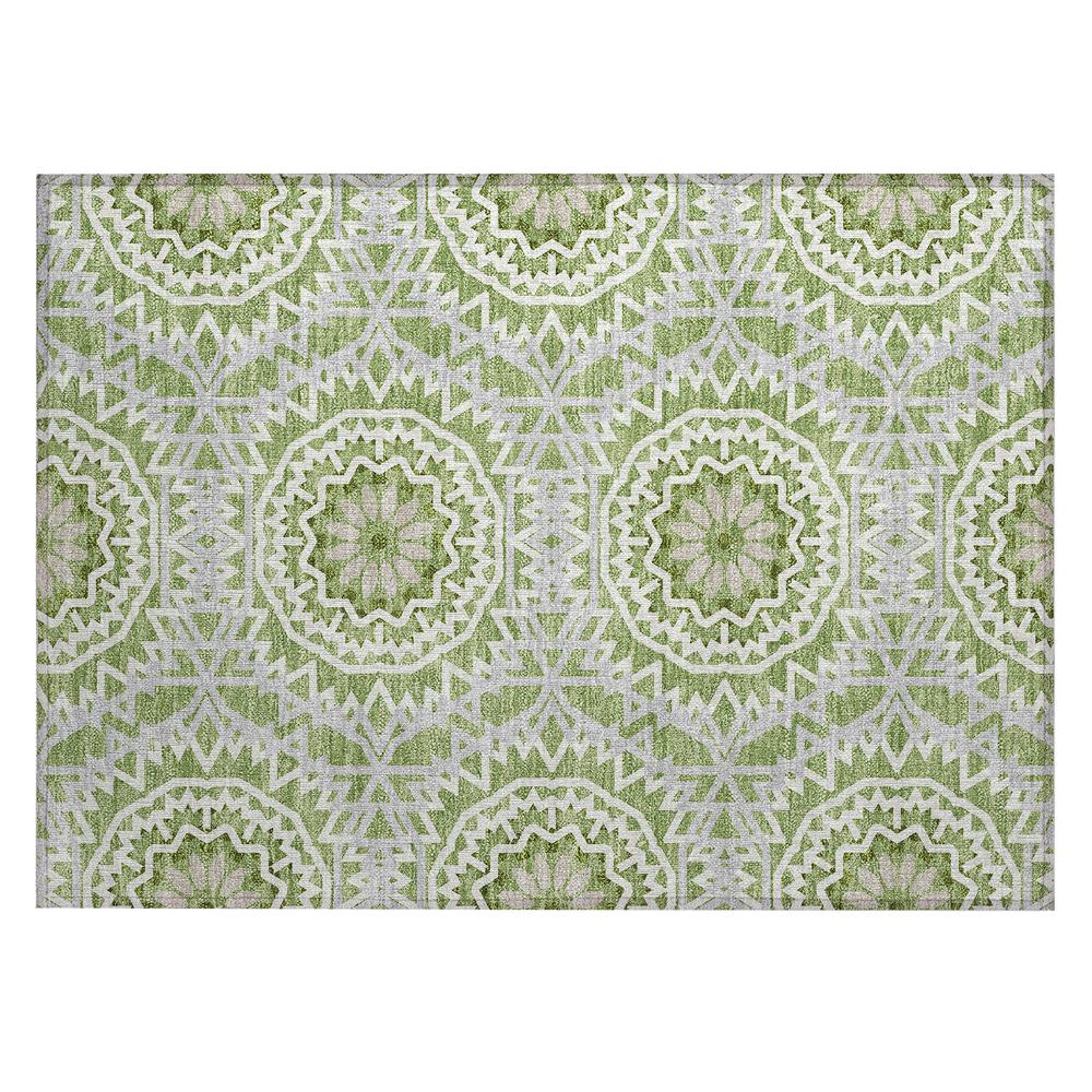 Chantille ACN619 Green 1'8" x 2'6" Rug. Picture 1