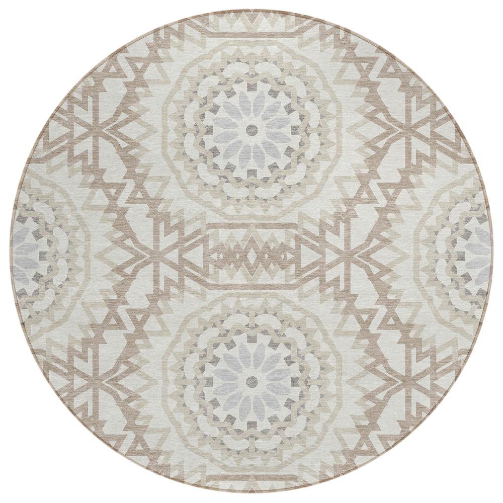 Chantille ACN619 Ivory 8' x 8' Rug. Picture 1