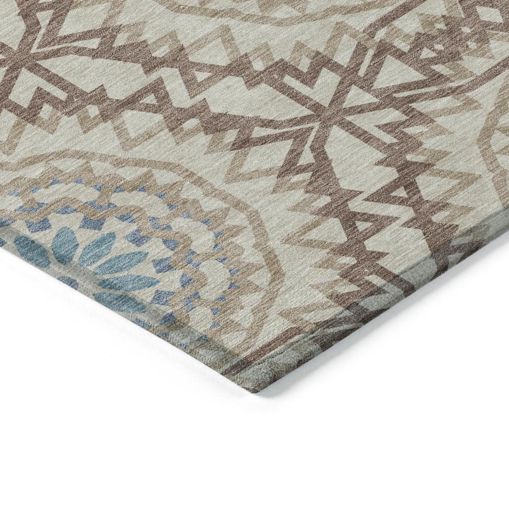 Chantille ACN619 Brown 1'8" x 2'6" Rug. Picture 3