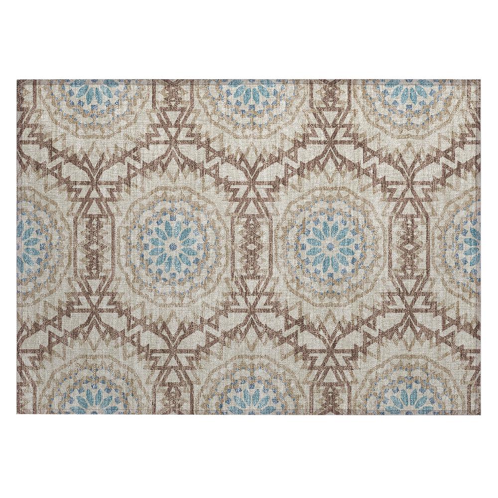 Chantille ACN619 Brown 1'8" x 2'6" Rug. Picture 1