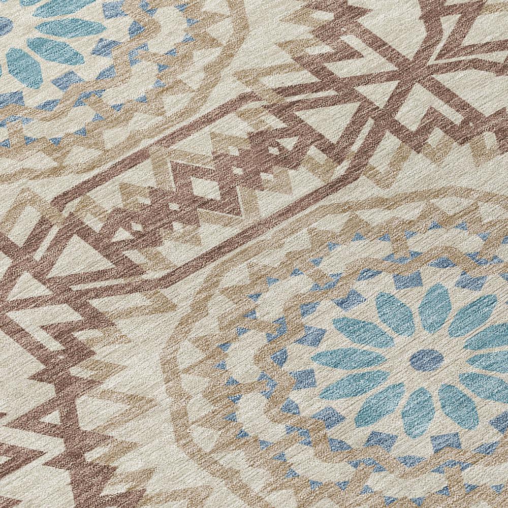 Chantille ACN619 Brown 1'8" x 2'6" Rug. Picture 5