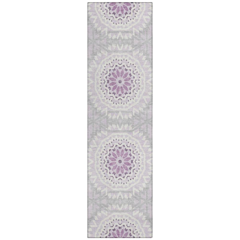Chantille ACN619 Purple 2'3" x 7'6" Rug. Picture 1