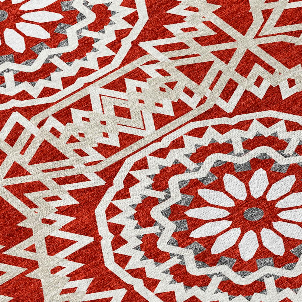 Chantille ACN619 Red 1'8" x 2'6" Rug. Picture 5