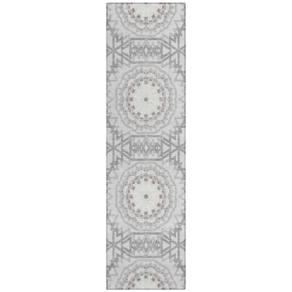Chantille ACN619 Gray 2'3" x 7'6" Rug. Picture 1