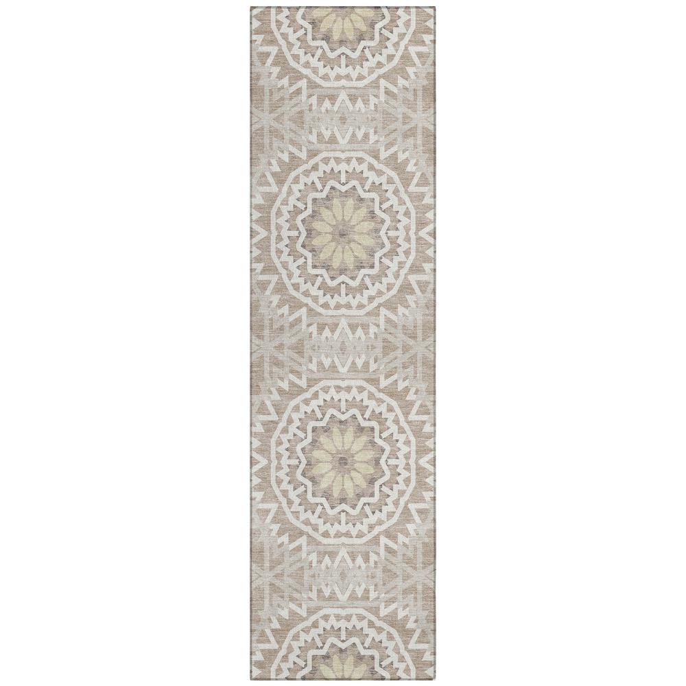 Chantille ACN619 Brown 2'3" x 7'6" Rug. Picture 1