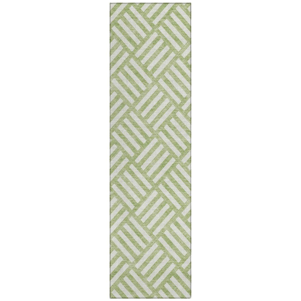 Chantille ACN620 Green 2'3" x 7'6" Rug. Picture 1