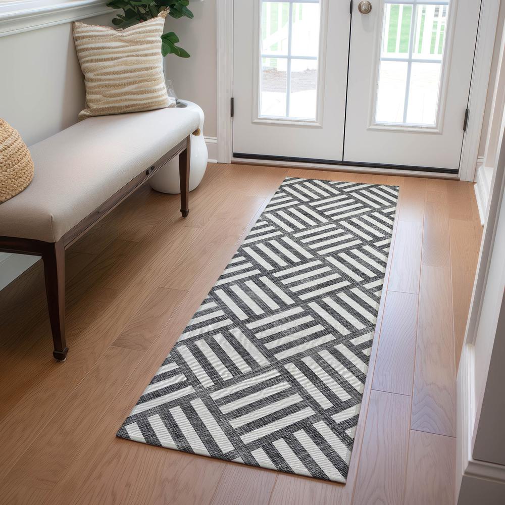 Chantille ACN620 Black 2'3" x 7'6" Rug. Picture 6