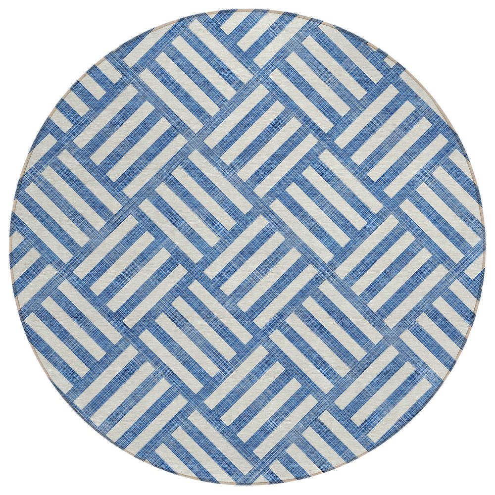 Chantille ACN620 Blue 8' x 8' Rug. Picture 1