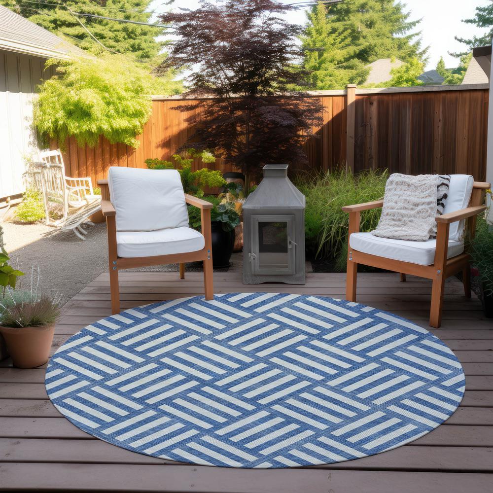 Chantille ACN620 Blue 8' x 8' Rug. Picture 8