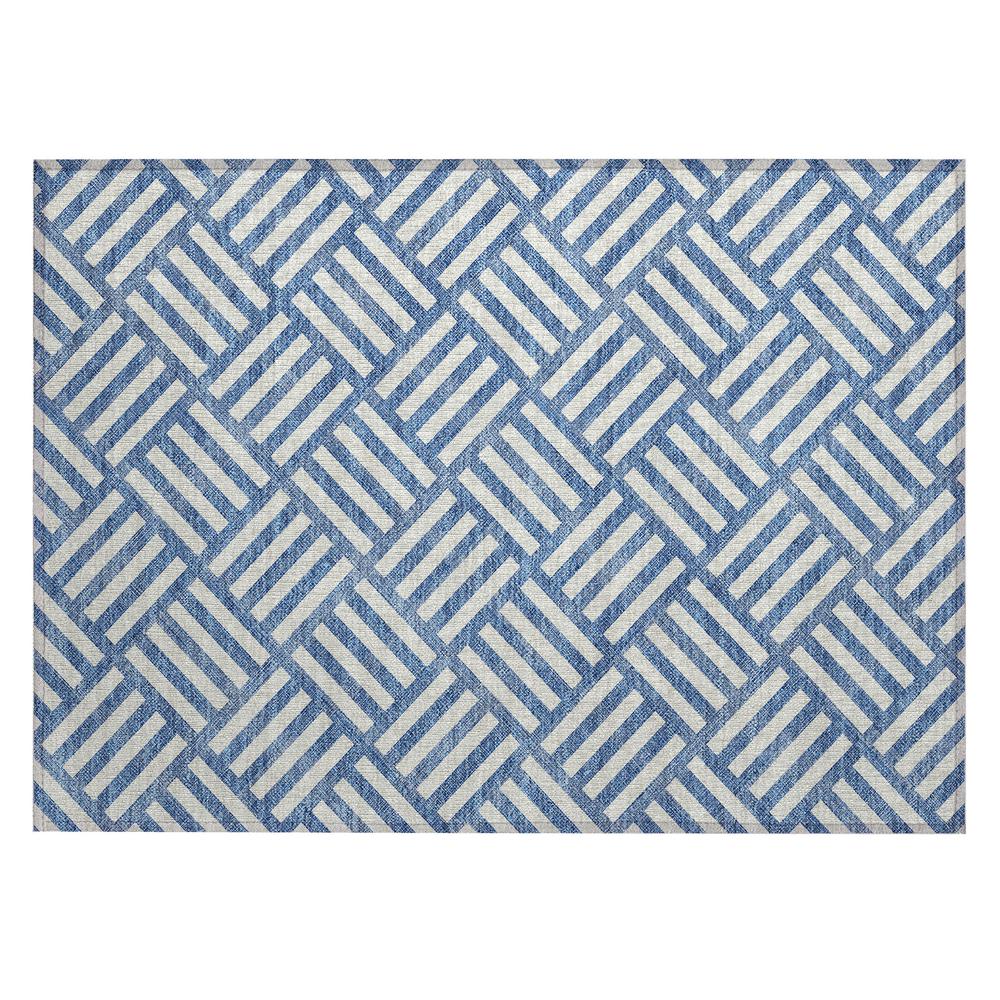 Chantille ACN620 Blue 1'8" x 2'6" Rug. Picture 1