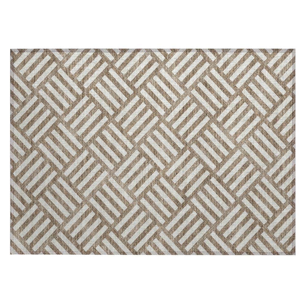 Chantille ACN620 Brown 1'8" x 2'6" Rug. Picture 1