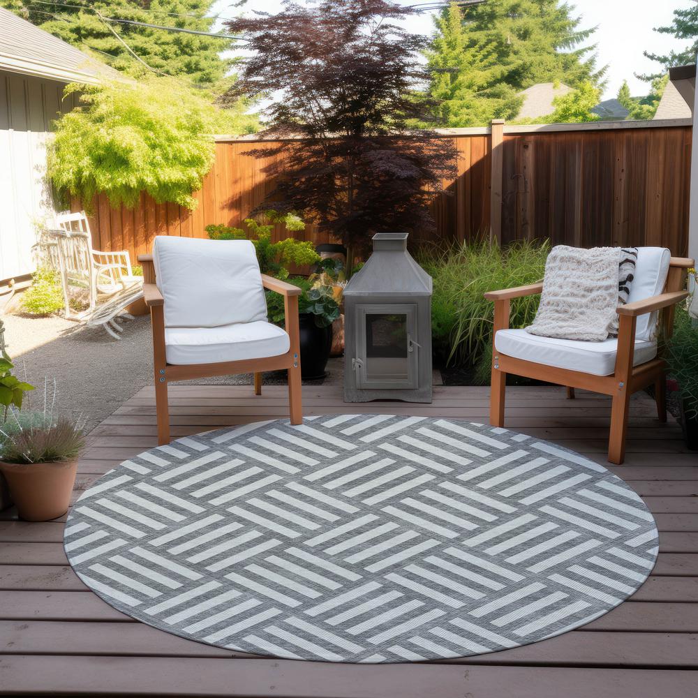 Chantille ACN620 Gray 8' x 8' Rug. Picture 7
