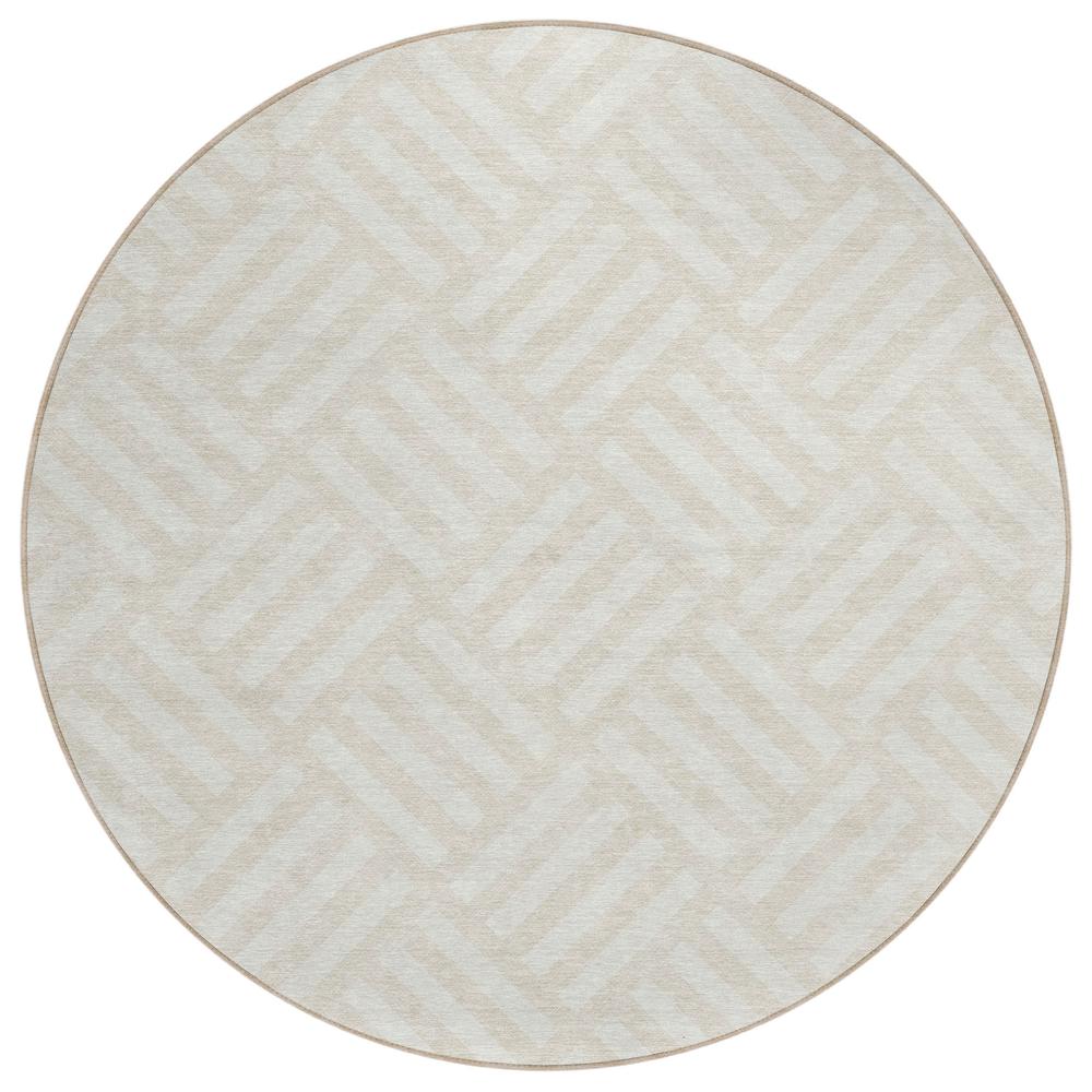Chantille ACN620 Ivory 8' x 8' Rug. Picture 1