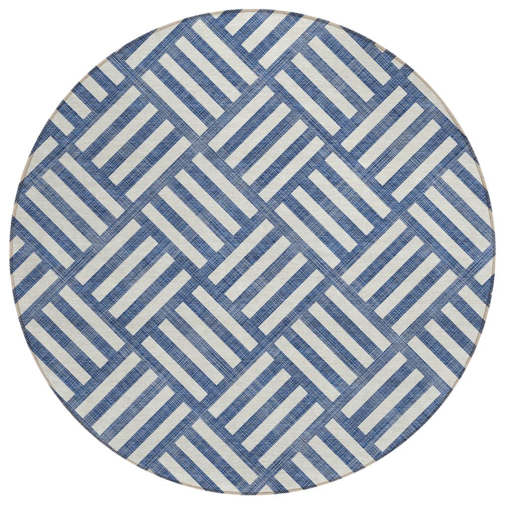 Chantille ACN620 Blue 8' x 8' Rug. Picture 1