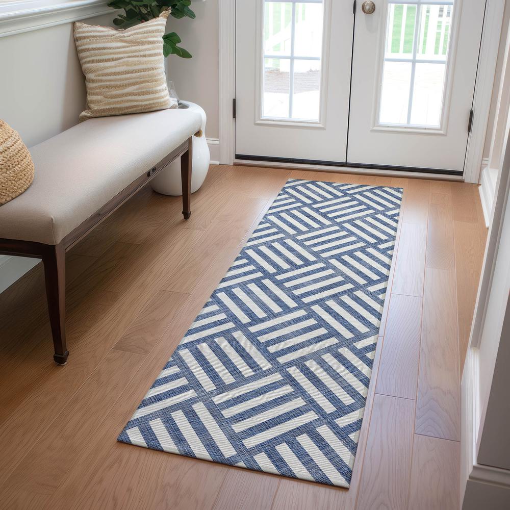 Chantille ACN620 Blue 2'3" x 7'6" Rug. Picture 6