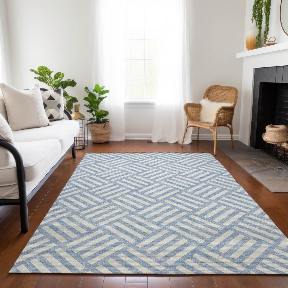 Chantille ACN620 Blue 2'6" x 3'10" Rug. Picture 7
