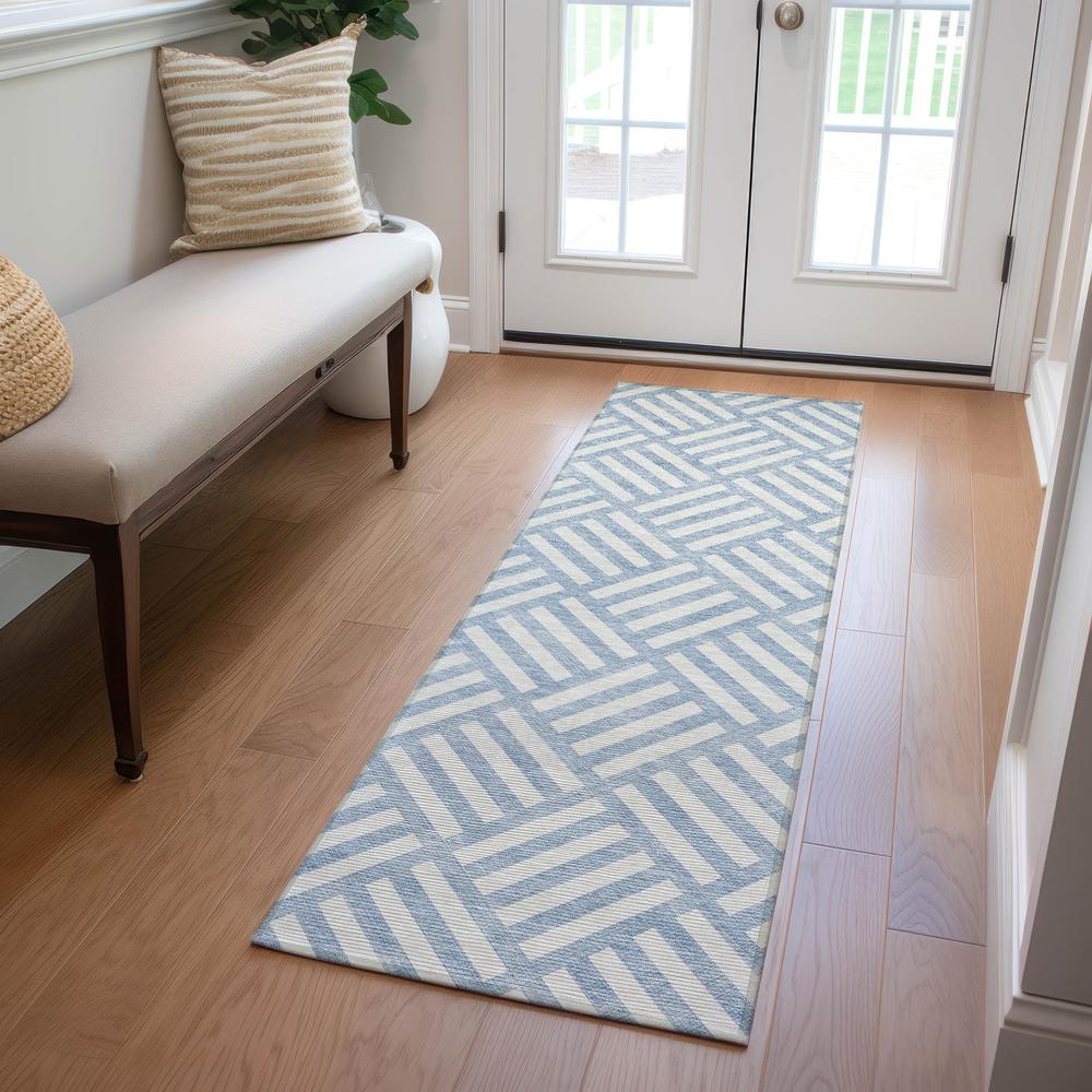 Chantille ACN620 Blue 2'3" x 7'6" Rug. Picture 6