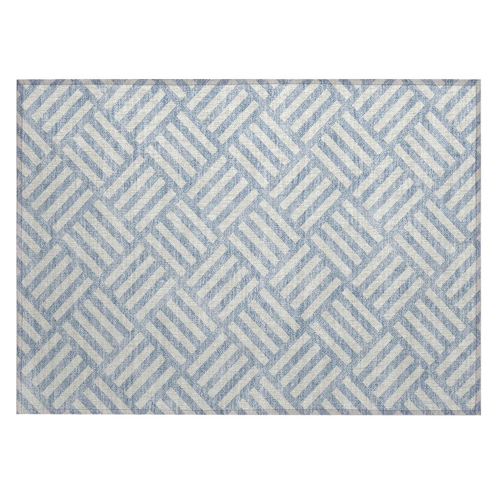 Chantille ACN620 Blue 1'8" x 2'6" Rug. Picture 1
