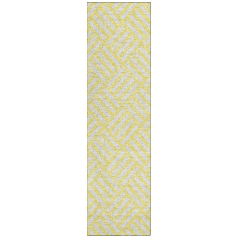 Chantille ACN620 Gold 2'3" x 7'6" Rug. Picture 1